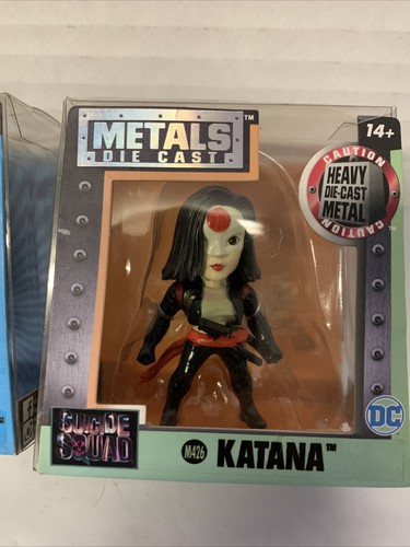 Metals Diecast Suicide Squad, DC Katana, killer Croc, And Wonder Woman Lot Of 3 - Picture 4 of 5