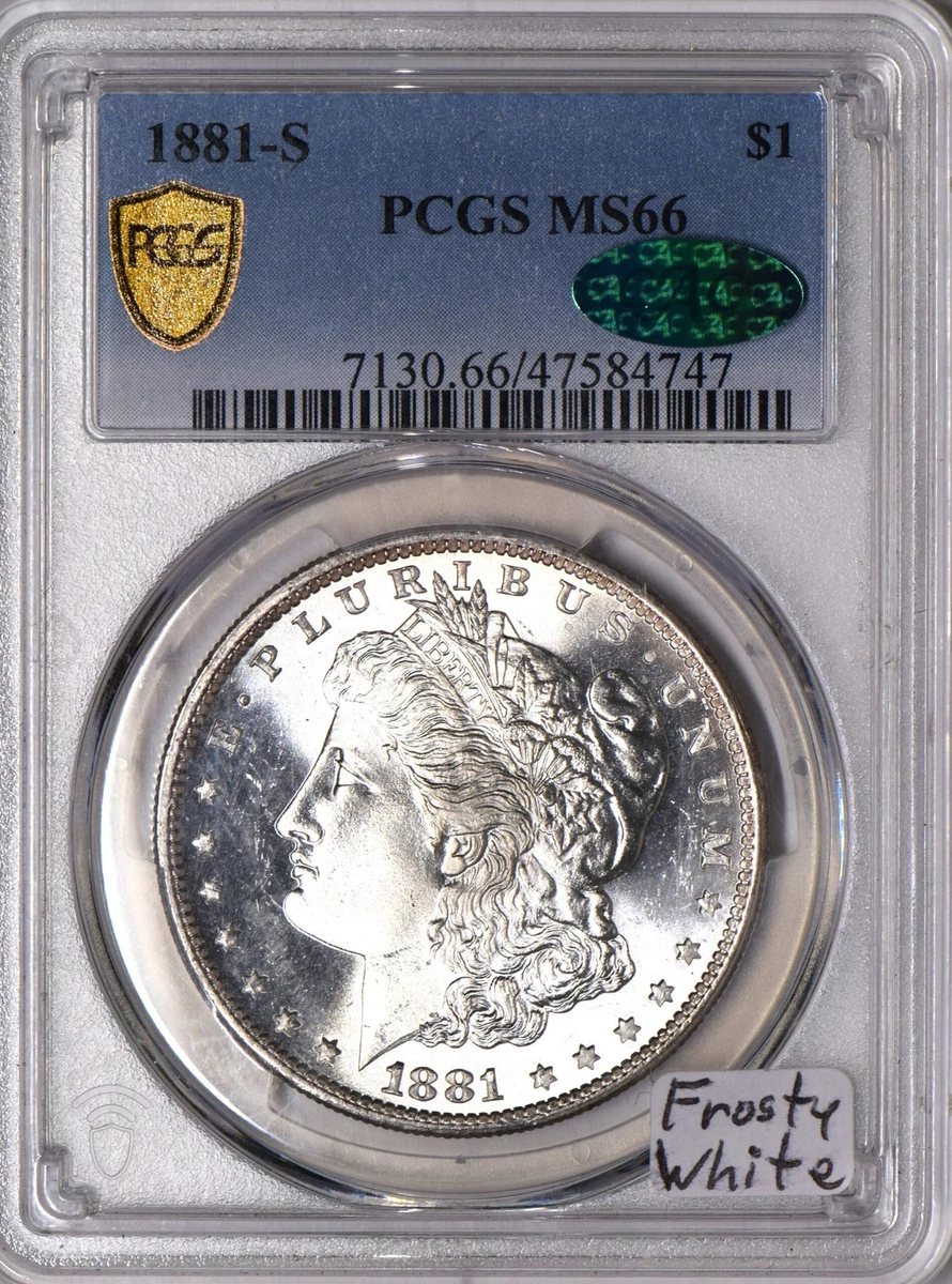 MS 66 Graded 1881 Year Morgan US Dollars (1878-1921) for sale | eBay