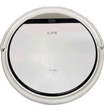 ILIFE V3s Robot Vacuum Cleaner, Tangle-free Suction , Slim, Pearl White