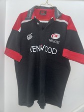 Saracens Rugby 1999/2000 Shirt Jersey Size Men’s Large Canterbury. Aged Fade