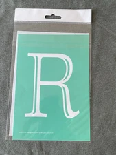 NEW “R Monogram” Chalk Couture Chalk Transfer Stencil Size A