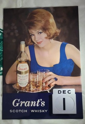 GRANT'S SCOTCH WHISKY DAIRY 1960 VINTAGE - WALL OR TABLE DAIRY