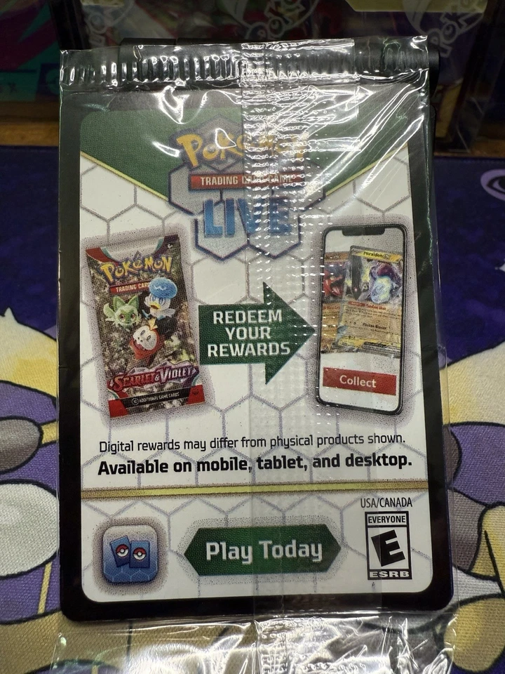 Sprigatito ex 087 Sv: Scarlet & Violet Promo Cards Holo SEALED - Image 2 of 2