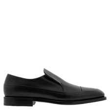 Ferragamo Gervasio Leather Slip-On Dress Shoes, Size 9 EE