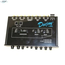 Deejay LED TBHEQ7007 4 Band Eq With A 2 Way Crossover