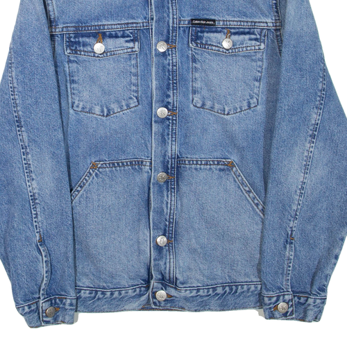 Chaqueta vaquera azul 14 años CALVIN KLEIN JEANS para niños - Imagen 5 de 6
