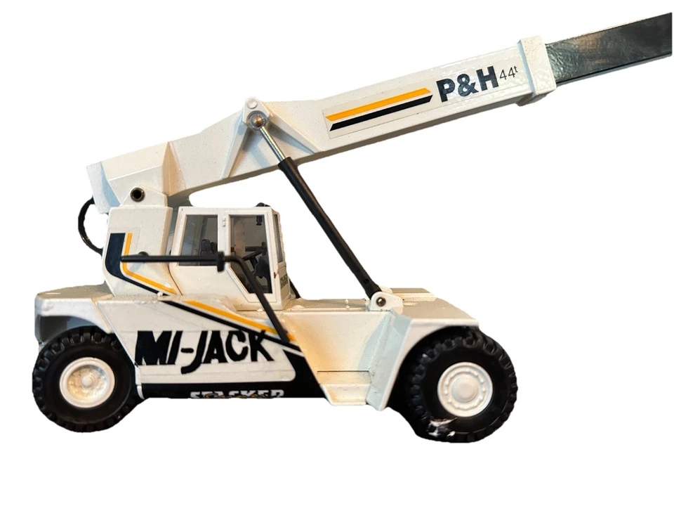 HTF Vintage Mi-Jack JOAL Die-Cast Toy MODEL “Cargo Crane” P&H 1/50 VG+ - Image 3 of 4