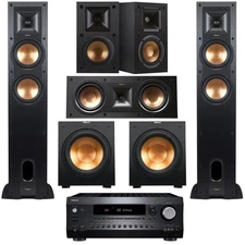 Klipsch Reference 5.2 Home Theater System with Integra DRX 9.2 Receiver, Black