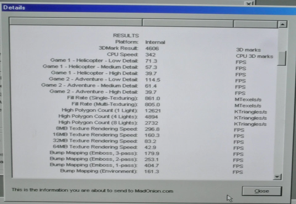 eMachine Windows 98 + XP Retro Gaming PC Celeron 2.0GHz 1GB 128GB FDD FX 5200 - Image 3 of 4
