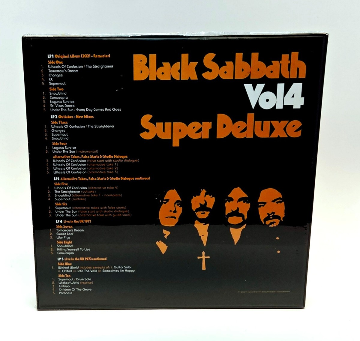 Black Sabbath-Vol. 4 (Super Deluxe Edition) (5lp) by Black