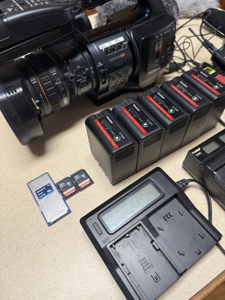 Sony PMW-EX1R Full HD XDCAM EX SxS Camcorder EX1 R - 1500hrs - Image 3 of 4