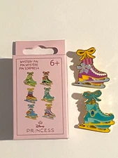 Disney Princess Lounge Fly Ice Skates Mystery pin. New. Comes w/box. You Choose.