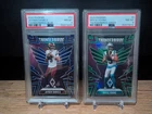2025 Jayden Daniels & Bryce Young Panini Phoenix PSA 8 NM-MT (SP) Lot Of 2
