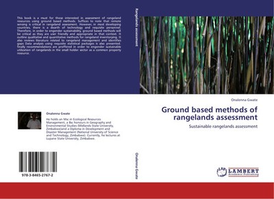 Onalenna Gwate | Ground based methods of rangelands assessment | Taschenbuch