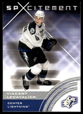 2001-02 SPx #79 Vincent Lecavalier Tampa Bay Lightning Hockey Card