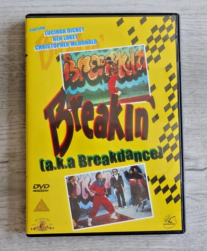 Breakin' DVD A.K.A Breakdance the Movie Region 2 OOP Retro 80s