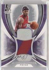 2005-06 SP Game Used Edition Authentic Fabrics 66/75 Morris Peterson Patch 0fz1