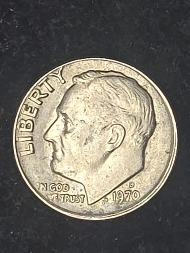 1970 D Roosevelt Dime Circulated
