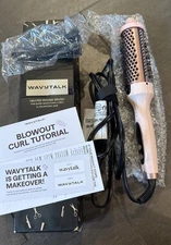 Wavytalk Thermal Brush, 1.5 Inch Heated Round Brush, Dual Voltage, Pink