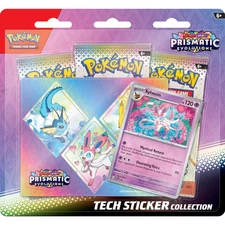 Pokemon TCG: Scarlet & Violet Prismatic Evolutions Tech Sticker Collection - Syl