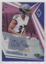 2019 Panini Phoenix Rookies Pink Auto 30/35 Iman Marshall #195 Auto 0c2