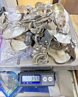 Scrap Sterling Silver .925 – 3.55 lbs / 1609g Jewelry and Silverware