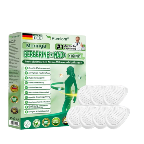 Purelora Moringa Berberine x NAD+ 10-in-1 Nano-Mikronadel-Patch (7