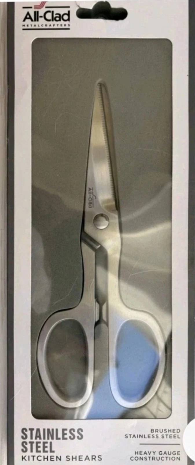 All Clad HEAVY GAUGE GERMAN Stainless Steel Sharpest /Storngest Utility Shears
Opens in a new window