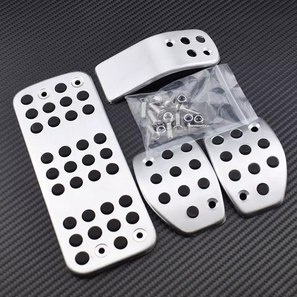 Kit pédalier sport aluminium haut de gamme finition brossée Citroën