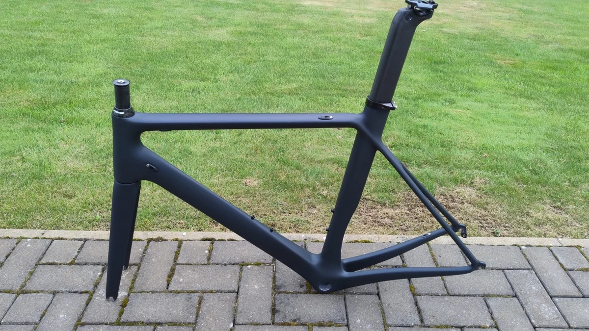 Carbon Rennrad Rahmenset Tideace FM-R011 Größe 56 Felgenbremse