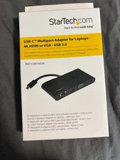 StarTech DK30C2DAGPD USB-C Multiport Adapter - Black
