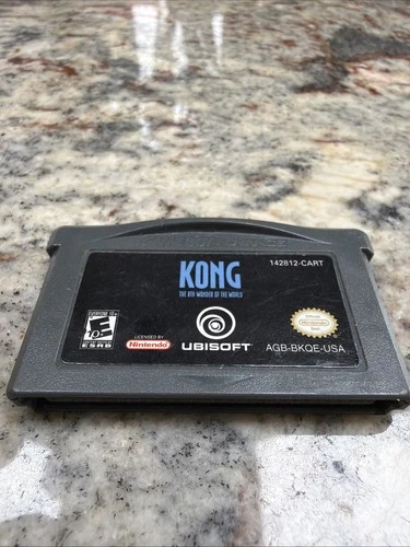 KONG The 8th Wonder Of The World Game GameBoy Advance