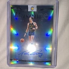Topps Finest Baseline Autographs Refractor Rick Barry Warriors #BA-RB Basketball