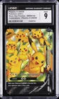 2021 POKEMON BLACK STAR PROMOS #SWSH142 PIKACHU V-UNION CGC 9