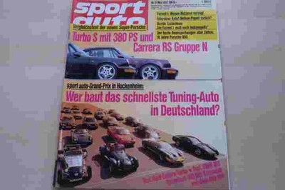 3) Sport Auto 05/1992 - VW Polo G40 von B&B mit 13 - Audi 100 S4 von Mohr mit 2