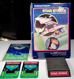 Vintage Mattel Intellivision Game Cartridges, used, working with overlays, etc..