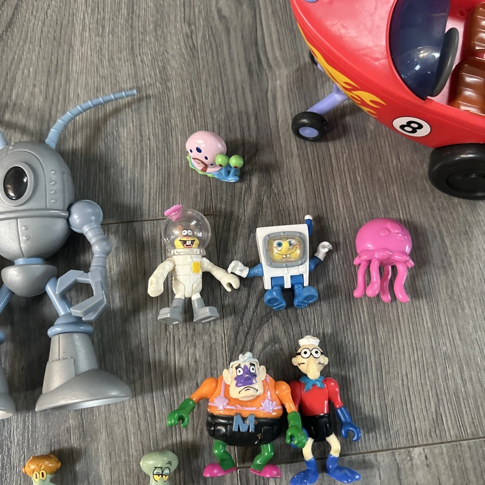 Action Figure Lot SpongeBob Square Pants Toys Collectibles - Image 4 of 4