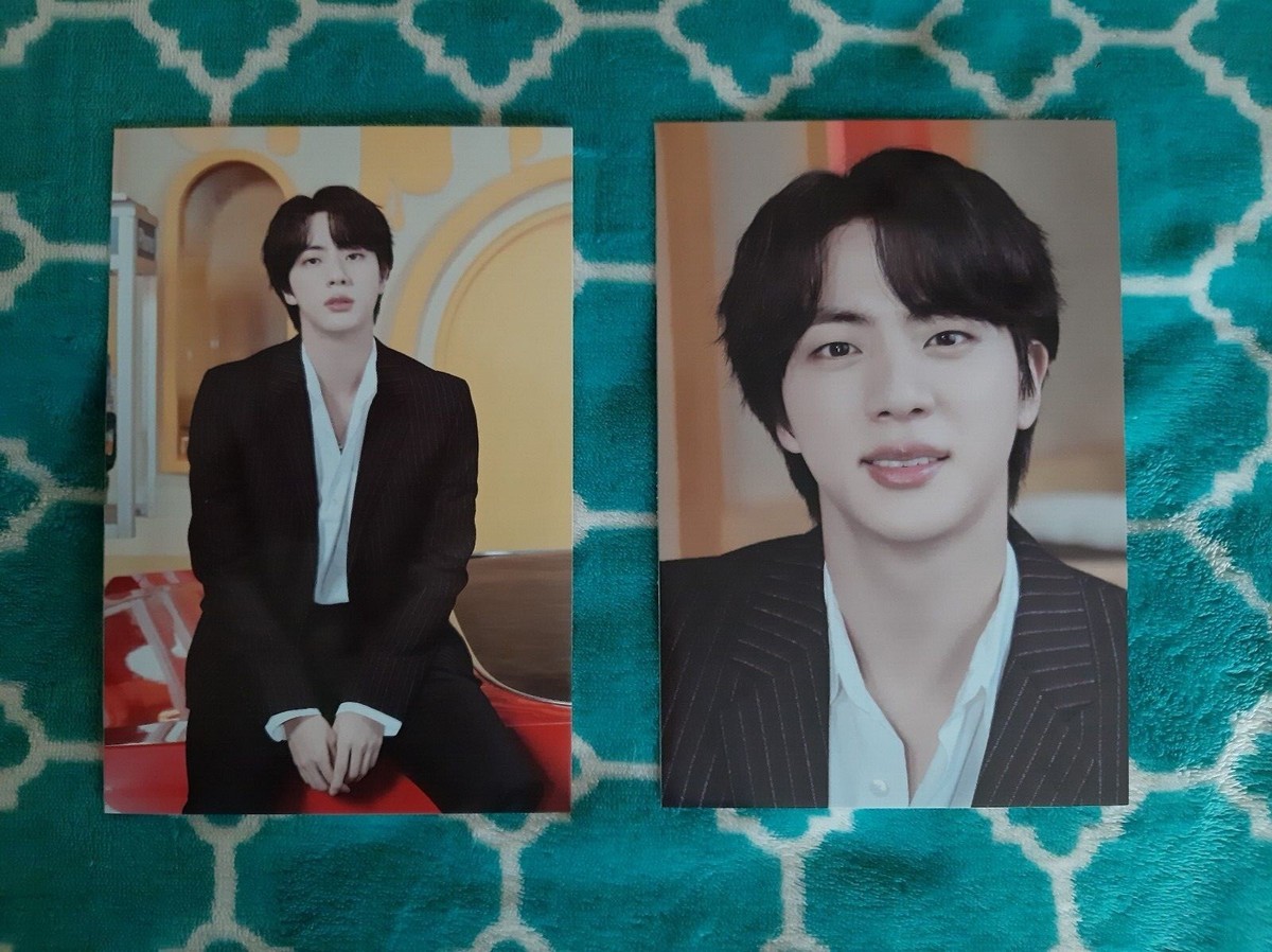 BTS Permission To Dance PTD Postcard Book Jin Seokjin Set | eBay