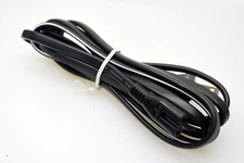 2-Prong C8 Power Cable Cord 7A 125V SALOM SEC-013 SEC-001 E186440, 6FT