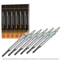 6X NGK 5968 Y-547AS D-POWER 47 GlüHkerze FüR Bmw E46 E90-93 E60 E65-67 X3 X5 M57