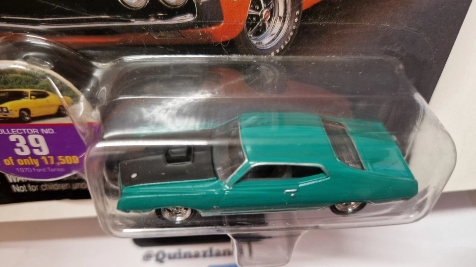Johnny Lightning Muscle cars U.S.A. série 3 1970 Ford Torino (NG22) - Photo 3/3