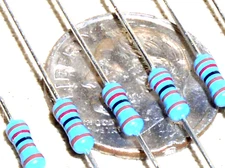 10 NEW VITROHM 1.2K METAL FILM MF 1.2 K KILO OHM 1/4 W .25 .6 W WATT 1% RESISTOR