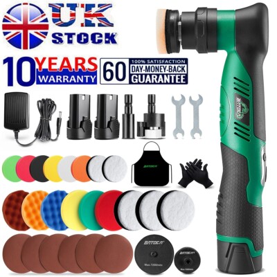 BATOCA S5 Cordless Mini Car Polisher Buffer RO & DA Polishing Machine 2 - Foto 10