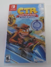 Replacement Case (NO GAME) Crash Team Racing Nitro-Fueled Nintendo Switch