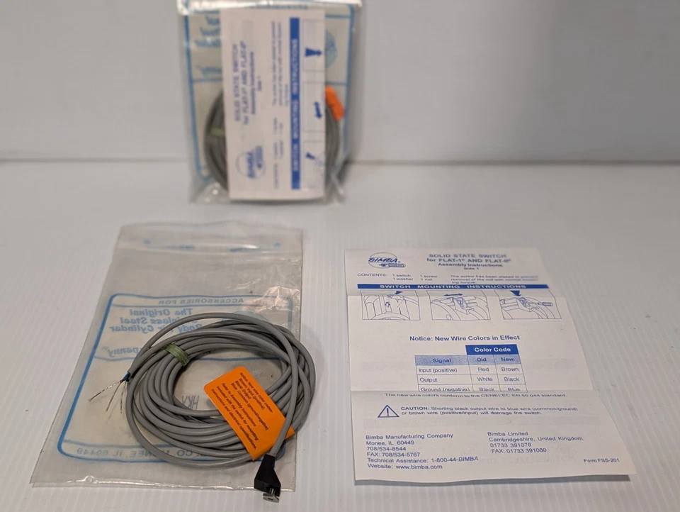 Bimba HKX Solid State Reed Switch, Sinking NPN, 30VDC, 150mA - Image 4 of 4