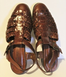 woven sandals closed toe