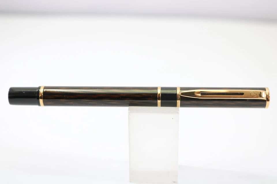 Vintage (c2000) Waterman Laureat MKII Shadow Brown Medium Fountain Pen, NOS - Image 3 of 4
