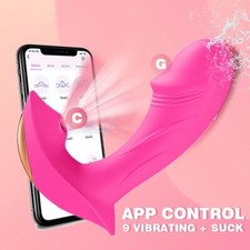 G Spot-Vibrator-U-Shape-Dual-Massager-Couple-Toy-Clit-Vaginal-Anal-Sex-Butt-Plug