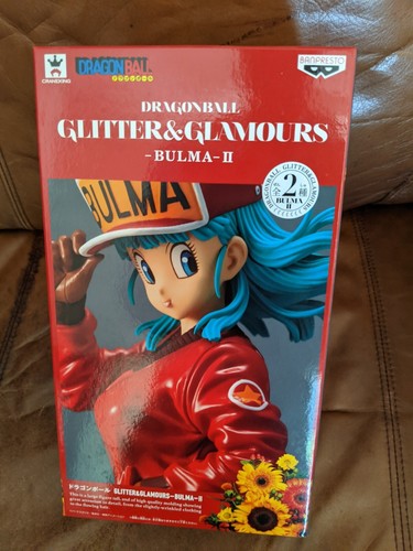Figurine Dragon Ball Z Bulma Glitter Et Glamours - 26 Cm - Bandai - Neuf
