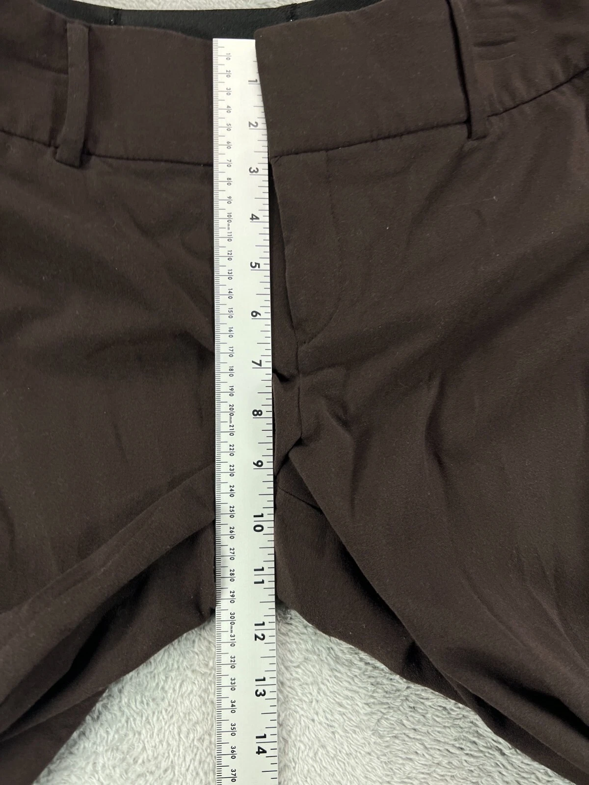 Abito donna pantalone 6 alyx marrone chino vita media gamba dritta elastico in vita